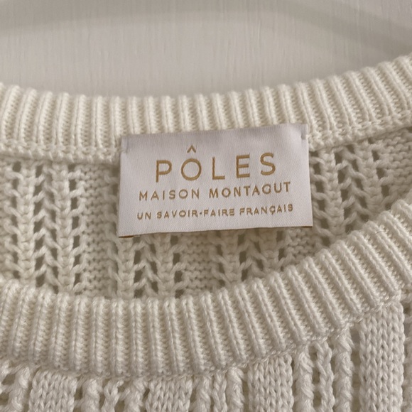 Poles Madison Montagut white sweater - Picture 2 of 6